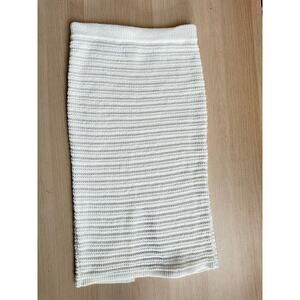 H&M White Cotton Skirt - Size S - NWT